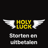 Storten en uitbetalen bij Holy Luck